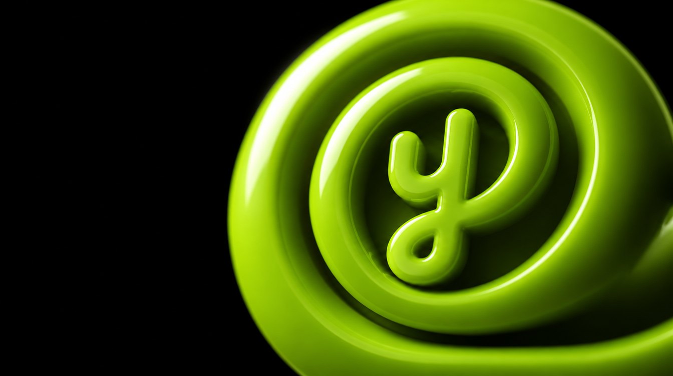 Macro of the shell, the spiral forming a lowercase y
